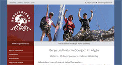 Desktop Screenshot of bergindianer.de